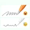 Metapen Air 8 Pro X iPad Pencil mit Air-Flex-Spitze, orange Vorschaubild