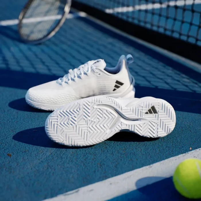 adidas Adizero Cybersonic cloud white/core black/matte silver (Herren)