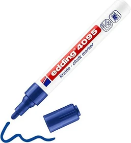 edding 4095 Kreidemarker blau