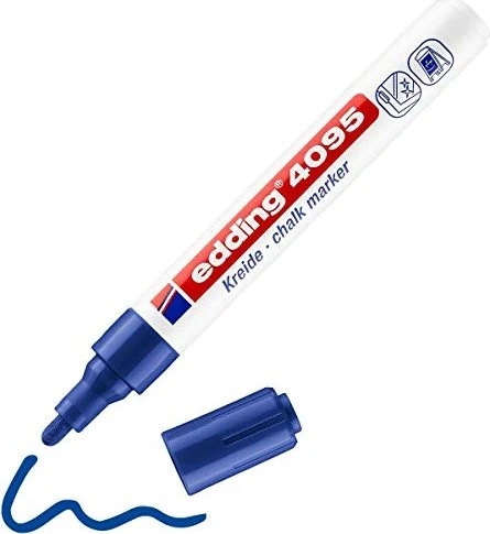 edding 4095 Kreidemarker blau