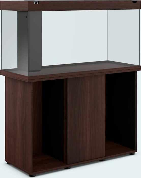 Juwel Rio 350 LED Aquarium-Set mit Unterschrank, dunkles Holz/dunkles Holz, 350l