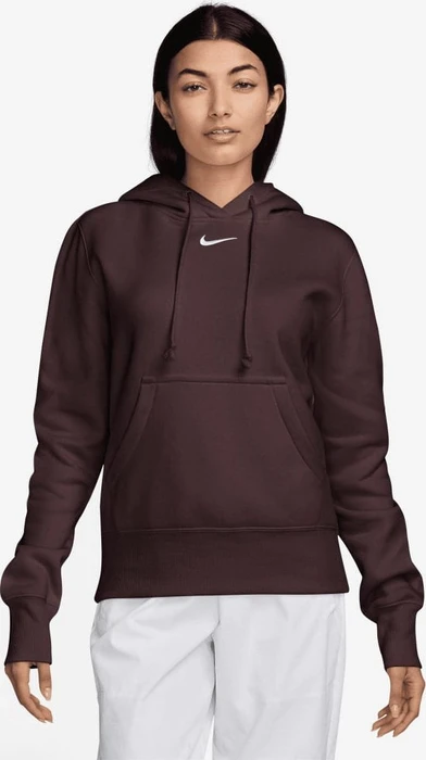 Nike Sportswear Phoenix Fleece Hoodie burgundy crush/sail