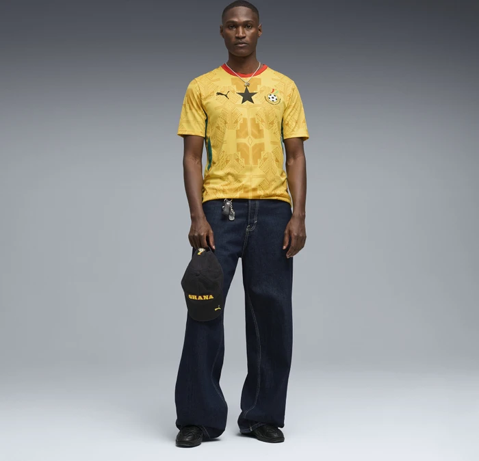 Puma FIFA WM 2026 Ghana Auswärtstrikot sunny yellow/archive yellow (Herren)
