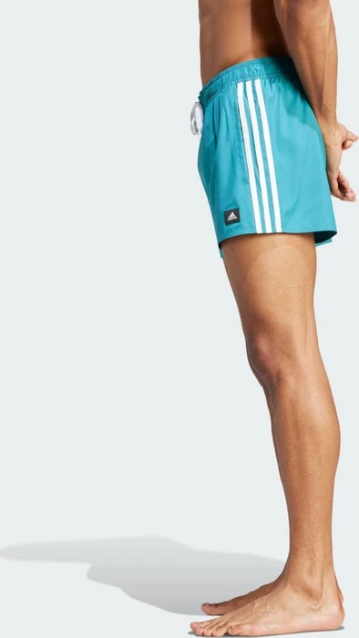 adidas 3-Streifen CLX Badeshorts arctic fusion/white (Herren)