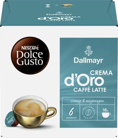 Nestlé Nescafe Dolce Gusto Dallmayr Crema d'Oro Kaffeekapseln, 16 Stück