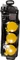 LogiLink Outdoor Steckdosenleiste, 3-fach, 1.5m, schwarz/gelb Vorschaubild