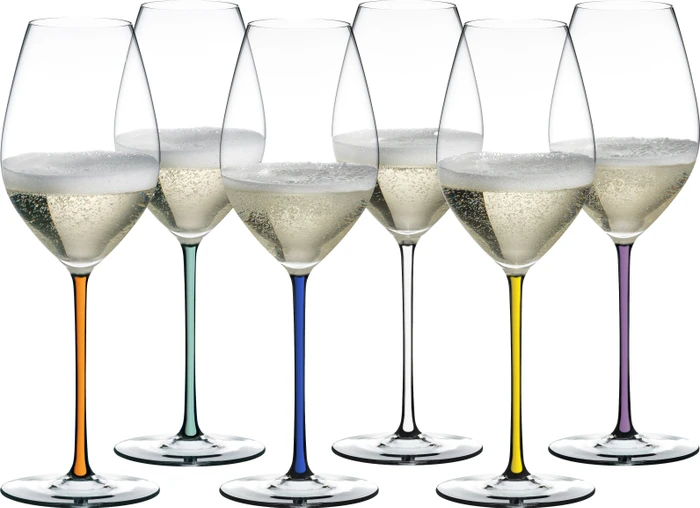 Riedel Fatto A Mano Champagner Weinglas, 6 Stück