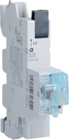 Hager SLS-Schalter 1P E-35A Sammelschiene QC Phase L3