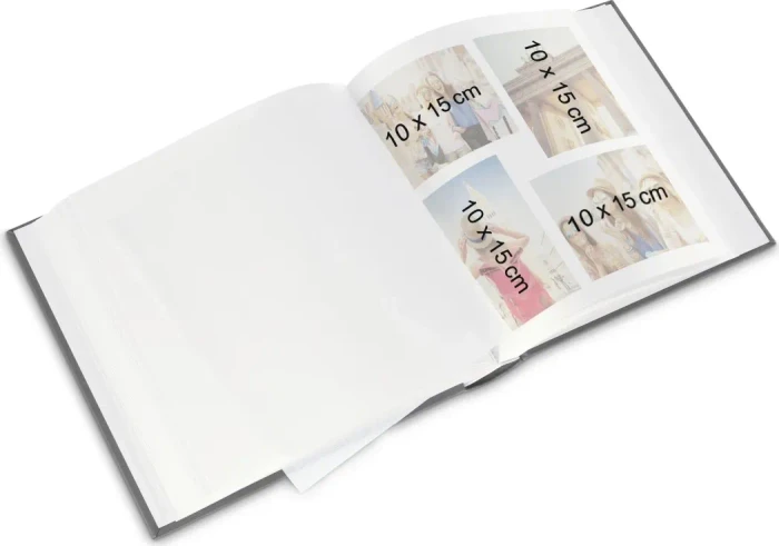 Hama Jumbo Fotoalbum, 30x30, 60 weiße Seiten, Fresh