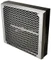 Watercool MO-RA3 360 Fan Grill, Rhombus/Diamond, Lüfterblende/Lüftergitter, silber Vorschaubild