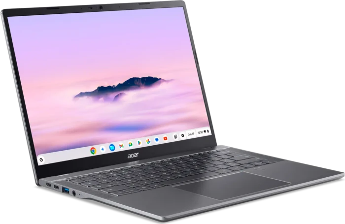 Acer Chromebook Plus 514 CBE594-2-TCO-388Z, Steel Grey, Core 3 100U, 8GB RAM, 256GB SSD, DE