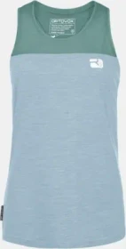 Ortovox 150 Cool Logo Funktionsshirt ärmellos arctic grey (Damen)