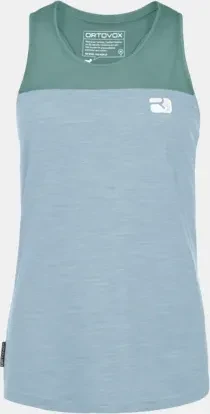 Ortovox 150 Cool Logo Funktionsshirt ärmellos arctic grey (Damen)