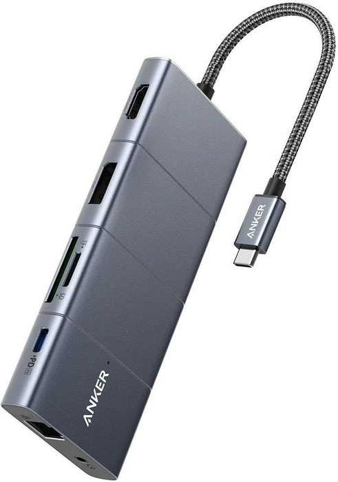 Anker PowerExpand 11-in-1 USB-C PD Hub, USB-C 3.0 [Stecker]