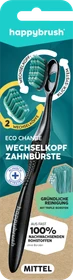 HappyBrush Eco Change Zahnbürste mittel, 1 Stück