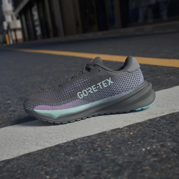 adidas Supernova GTX core black/iron metallic/semi flash aqua (Damen)