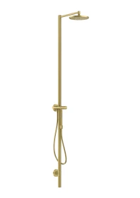 Hansgrohe Axor Starck Nature Duschsäule mit Kopfbrause 240 1jet brushed brass