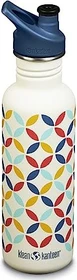 Klean Kanteen Classic Sport Cap Trinkflasche 800ml retro dot