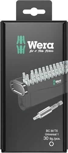 Wera Bit-Check Bit-Check 30 TX Universal 1 SB Bitset, 30-tlg.