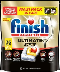 Finish Powerball Ultimate Citrus Geschirrspültabs, 36 Stück