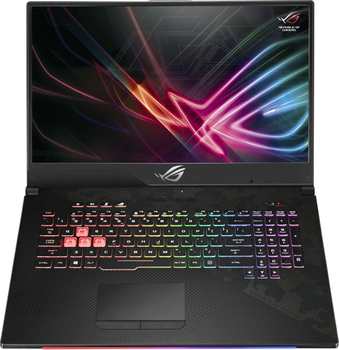 ASUS ROG Strix Scar II GL704GM-EV015T, schwarz, Core i7-8750H, 16GB RAM, 256GB SSD, 1TB HDD, GeForce GTX 1060, DE