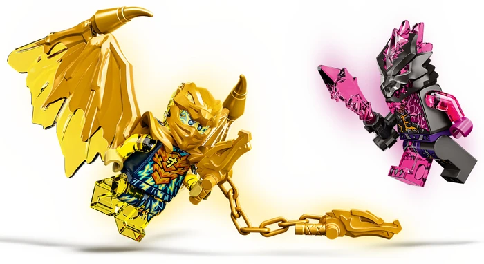 LEGO Ninjago - Jays Golddrachen-Motorrad