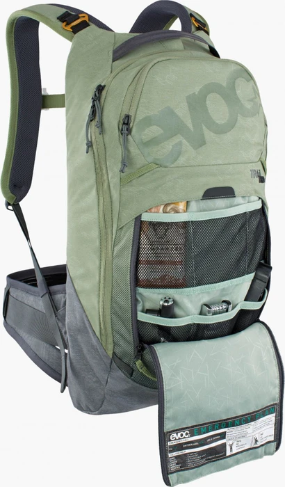 Evoc Trail Pro 10 S/M light olive/carbon grey