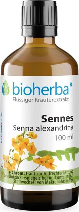 Bioherba Sennes Senna alexandrina Tropfen Tinktur, 50ml