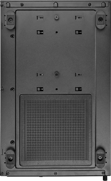 SilverStone Lucid 04, schwarz, Glasfenster