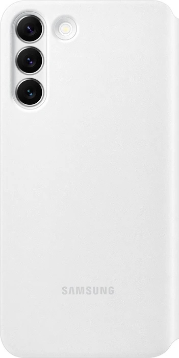 Samsung Smart Clear View Cover für Galaxy S22+ weiß