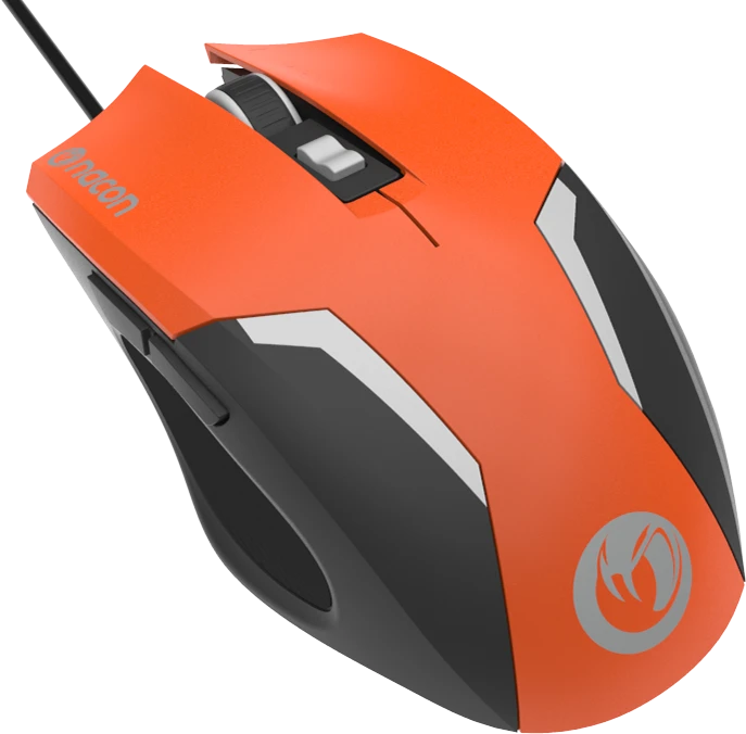Nacon GM-105 Gaming Mouse orange/schwarz, USB