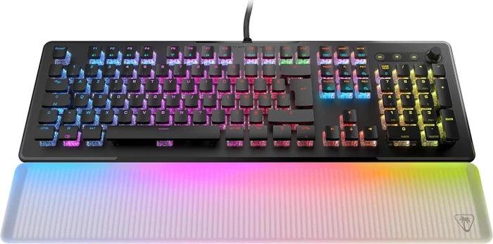 Turtle Beach Vulcan II Max, schwarz, LEDs RGB, TITAN II OPTICAL RED, USB, FR
