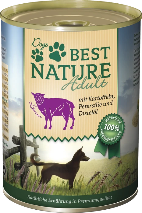 Dogs Best Nature Lamm mit Kartoffeln, 400g