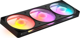NZXT F360 RGB Reverse, schwarz, 3x 120mm