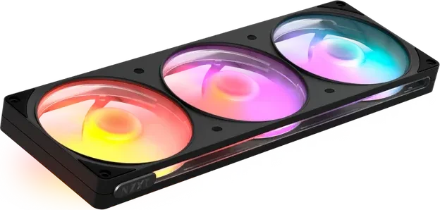 NZXT F360 RGB Reverse, schwarz, 3x 120mm
