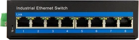 LogiLink NS200 Industrial Railmount Gigabit Switch, 8x RJ-45 (NS203)