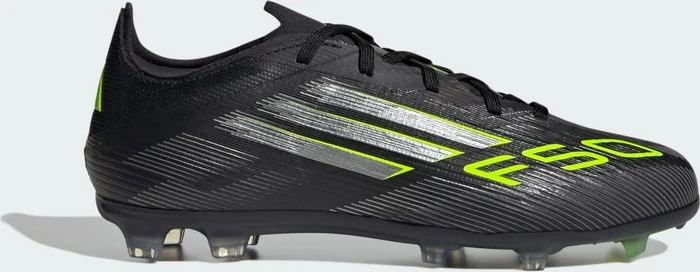 adidas F50 Elite FG core black/iron metallic/lucid lemon (Junior)