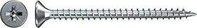 fischer ClassicFast FSPII CZF 4.0x16 BC Spanplattenschraube, 4x16mm, 1000 Stück