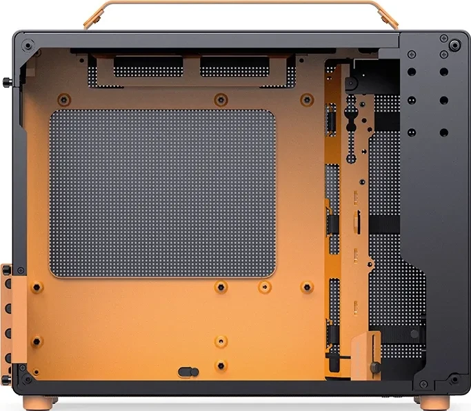 Jonsbo Z20 Mesh Orange Black, schwarz