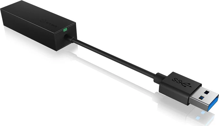 RaidSonic Icy Box IB-AC501a LAN-Adapter, RJ-45, USB-A 3.0 [Stecker]