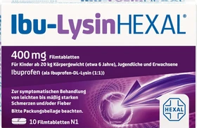 Hexal Ibu-Lysin Filmtabletten, 10 Stück