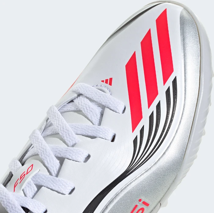 adidas F50 League Messi TF cloud white/lucid red/silver metallic (Junior)