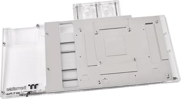 Thermaltake Pacific V-RTX 2080Ti Plus ASUS ROG GPU Block mit Backplate, transparent