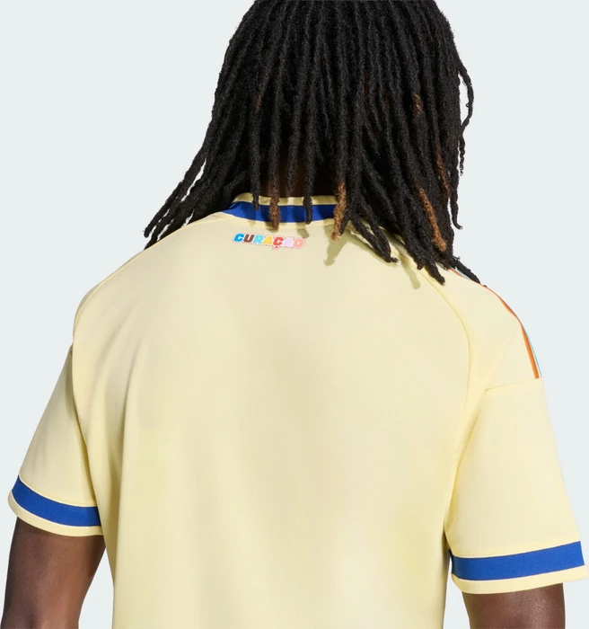adidas FIFA WM 2026 Curacao Auswärtstrikot kurzarm almost yellow (Herren)
