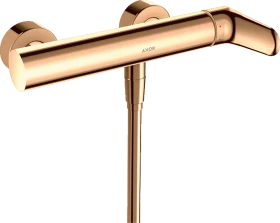Hansgrohe Axor Citterio M Einhebel-Brausemischer Aufputz polished bronze