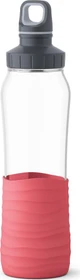 Emsa Drink2Go Glas Trinkflasche 700ml koralle
