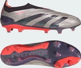 adidas Predator Elite Laceless FG platinum metallic/aurora black/carbon