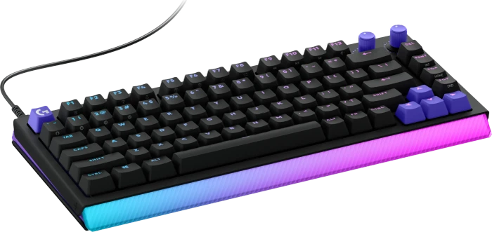 Logitech G512 X 75 TMR, schwarz, Dual-Swap analog/mechanisch, taktil, USB, ND