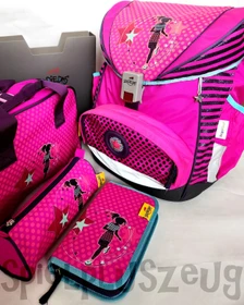 DerDieDas ErgoFlex Disco Star Schultaschen-Set, 5-tlg.