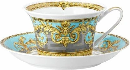 Rosenthal Versace Prestige Gala Le Bleu Teetassen-Set 220ml, 2-tlg.